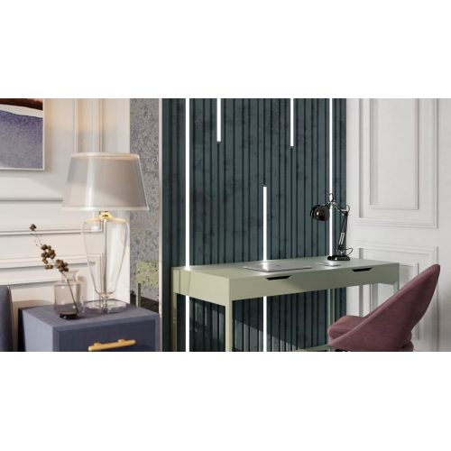 3D Панель 
BARCODE BIG 2 из гипса 600х600 мм. Artpole