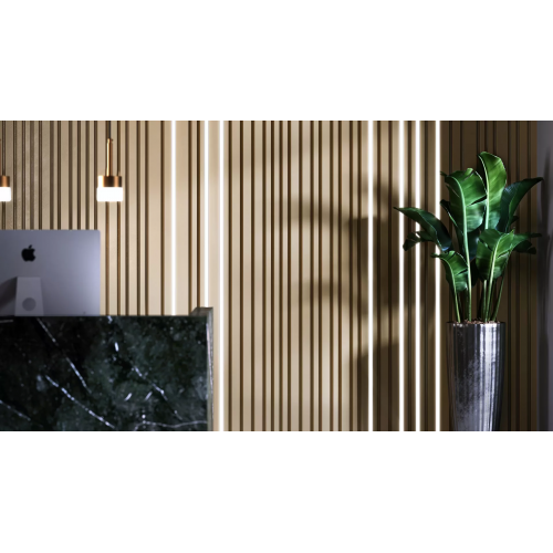 3D Панель 
BARCODE BIG 2 из гипса 600х600 мм. Artpole