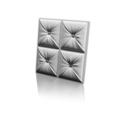 CHESTER platinum (глянец) - 3D Панель Artpole в ламинации