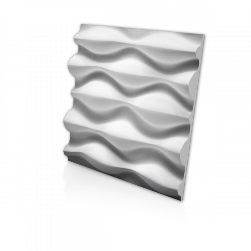 3D Панель 
Drop из гипса 600х600 мм. Artpole