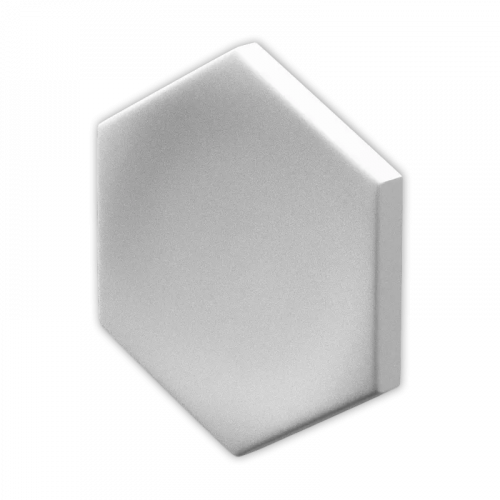 3D Панель HEKSA-button (глянец) из гипса в ламинации Artpole