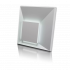 3D Панель MALEVICH LED platinum (холодный свет, мат) из гипса в ламинации Artpole