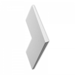 NORD platinum (глянец) - 3D Панель Artpole в ламинации