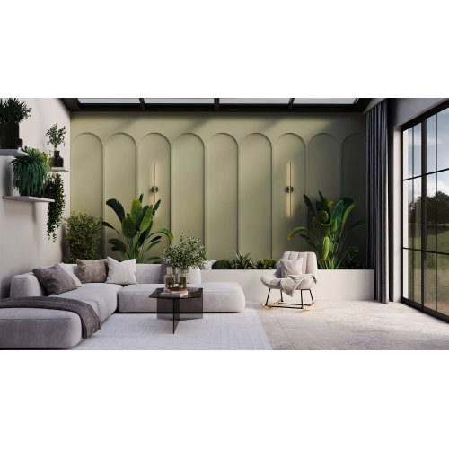 3D Панель PASSAGE-3 из гипса 600х600 мм. Artpole