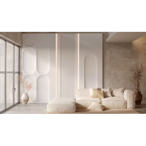 3D Панель PASSAGE-3 из гипса 600х600 мм. Artpole