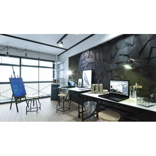 3D Панель 
ROCK из гипса 600х600 мм. Artpole