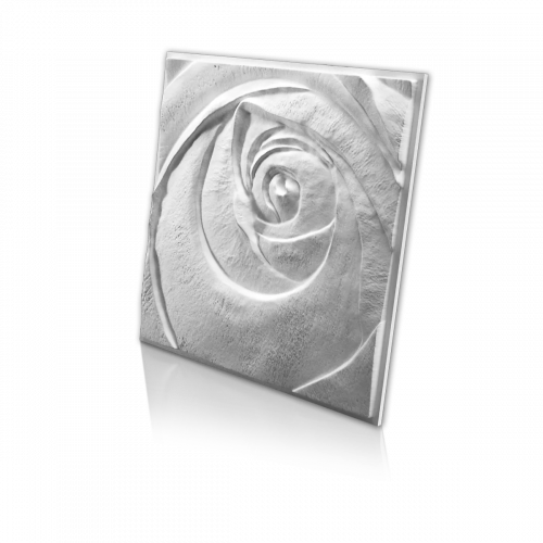 3D Панель 
Rose Пятый элемент из гипса 600х600 мм. Artpole