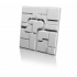3D Панель 
SPACE 2 из гипса 600х600 мм. Artpole
