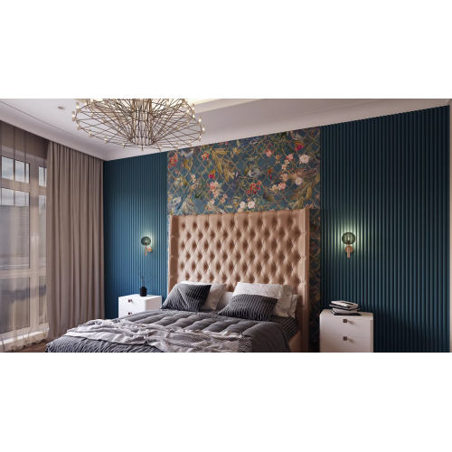 3D Панель WOODS K-1 из гипса 600х600 мм. Artpole
