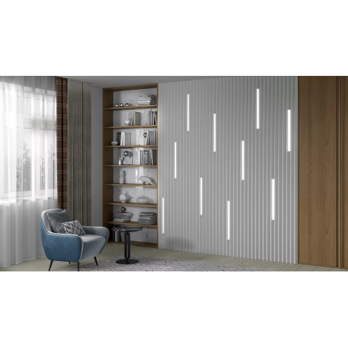 3D Панель 
ZIGZAG BIG из гипса 600х600 мм. Artpole