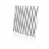 3D Панель 
ZIGZAG из гипса 600х600 мм. Artpole